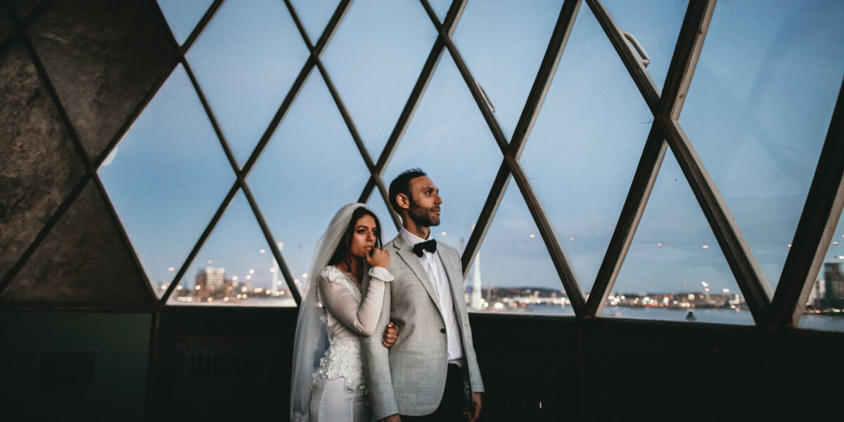 Trinity Buoy Wharf — wedding venue photograph