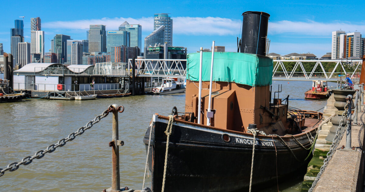 Knocker White Architecture & vessels Trinity Buoy Wharf
